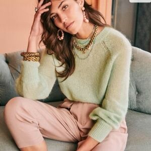Sezane Mint Green Sweater For Bundle